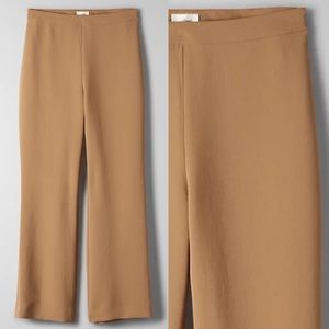 Aritzia Wilfred Kick Flare Pants in Constant Camel size 4